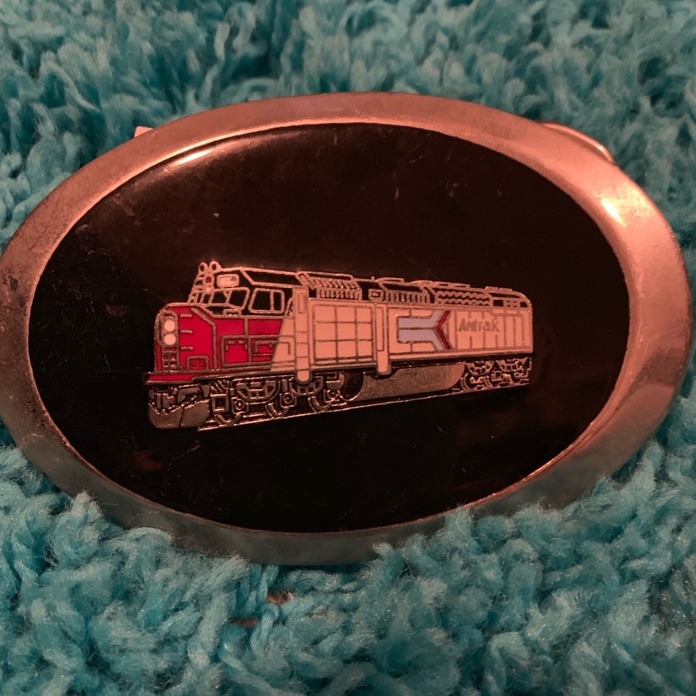 🔥Amtrak Collectable Belt Buckle 🔥